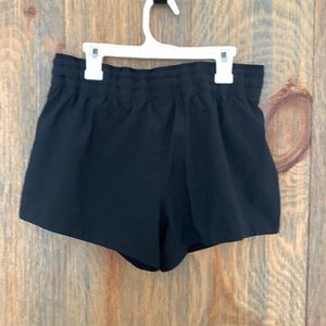 Fabletics black active shorts